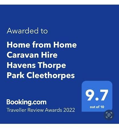 Home From Home Caravan Hire Havens Thorpe Park Cleethorpes Exterior foto